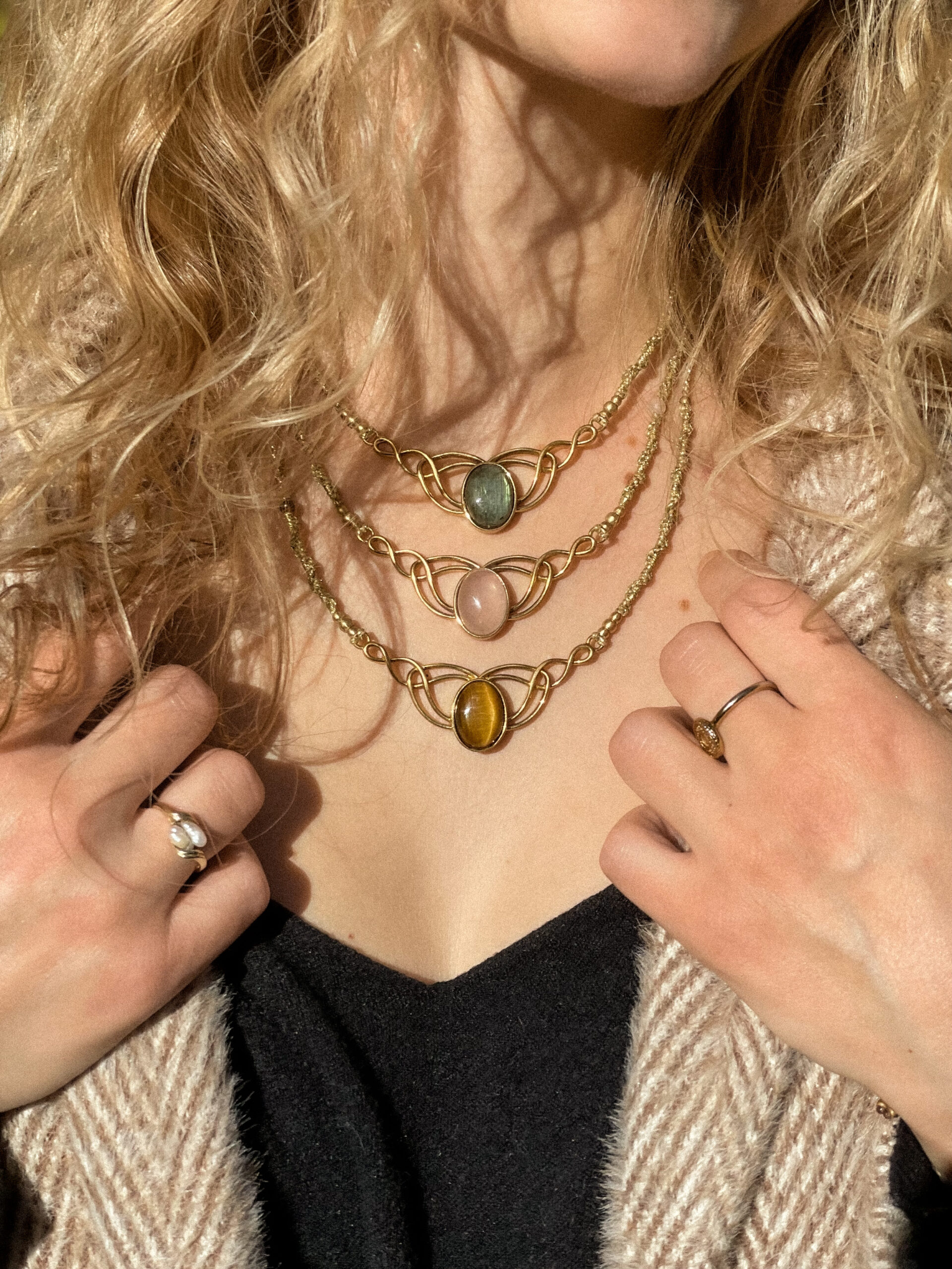 Najla-Colliers Tragefoto